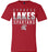 Cypress Lakes Spartans Premium Red T-shirt - Design 29