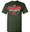 The Woodlands High School Highlanders Dark Green Unisex T-shirt 12