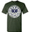 Cypress Ridge High School Rams Forest Green  Unisex T-shirt 16