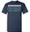 Cypress Ridge High School Rams Navy Unisex T-shirt 25
