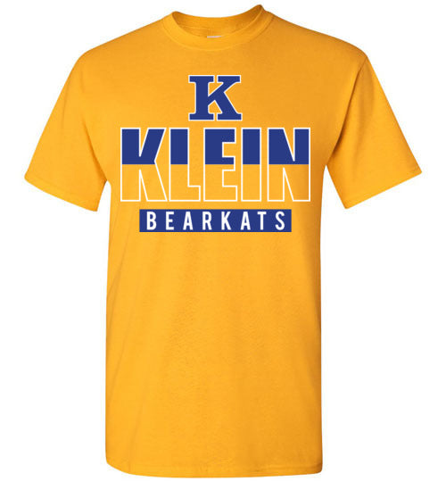 Klein High School Bearkats Gold Unisex T-shirt 23