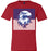 Oak Ridge War Eagles Premium Red T-shirt - Design 27