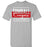 Tomball High School Cougars Sports Grey Unisex T-shirt 05