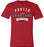 Porter Spartans Premium Red T-shirt - Design 96