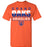 Grand Oaks High School Grizzlies Orange Unisex T-shirt 29