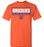 Grand Oaks High School Grizzlies Orange Unisex T-shirt 49