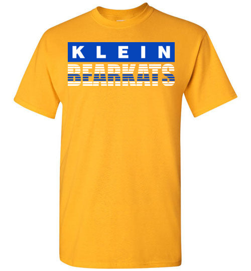 Klein Bearkats - Design 35 - Gold Unisex T-shirt