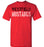 Westfield High School Mustangs Red Unisex T-shirt 17