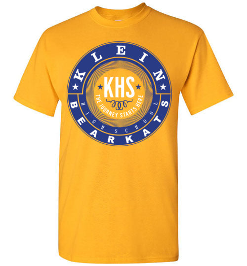 Klein Bearkats - Design 02 - Gold Unisex T-shirt