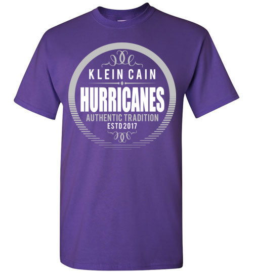 Klein Cain Hurricanes - Design 38 - Purple T-shirt