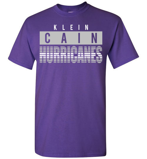 Klein Cain High School Hurricanes Purple Unisex T-shirt 35