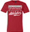 Cypress Lakes Spartans Premium Red T-shirt - Design 48