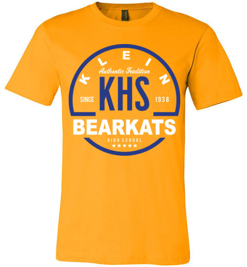 Klein Bearkats Premium Gold T-shirt - Design 04