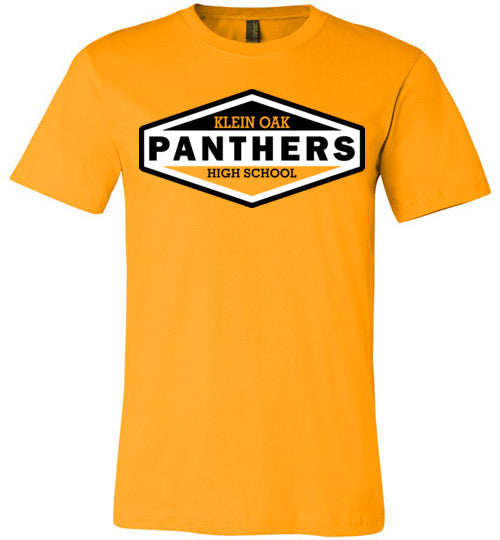 Klein Oak Panthers Gold T-shirt - Design 09 — District 63 Apparel