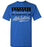 Dekaney High School Wildcats Royal Blue Unisex T-shirt 48