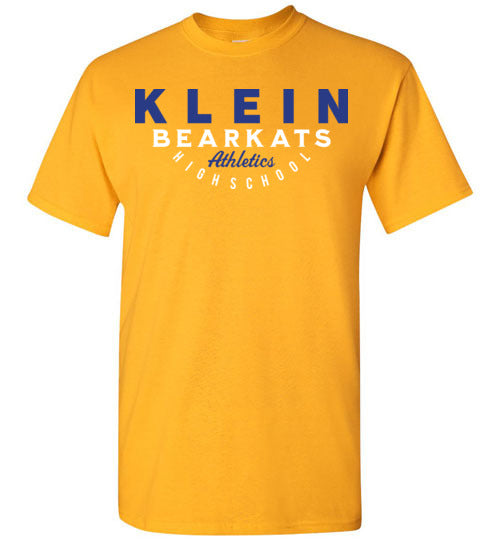 Klein Bearkats - Design 12 - Gold Unisex T-shirt