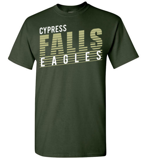 Cypress Falls High School Eagles Forest Green Unisex T-shirt 32