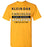 Klein Oak Panthers - Design 90 - Gold Unisex T-shirt