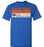 Grand Oaks High School Grizzlies Royal Blue Unisex T-shirt 31