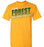 Klein Forest High School Golden Eagles Gold Unisex T-shirt 32