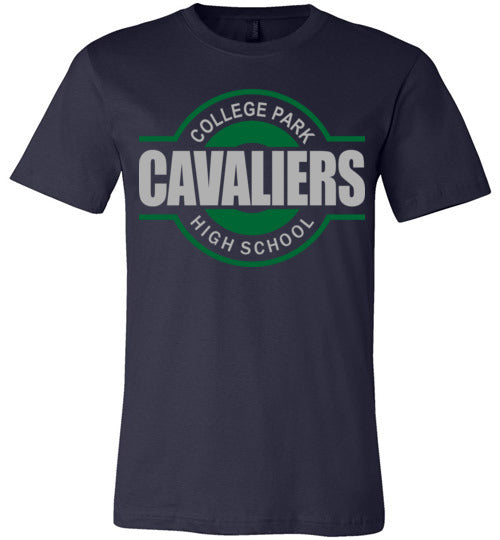 College Park Cavaliers Premium Navy T-shirt - Design 11