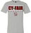 Cy-Fair Bobcats Premium Heather T-shirt - Design 07