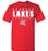 Cypress Lakes High School Spartans Red Unisex T-shirt 07