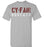 Cy-Fair High School Bobcats Sports Grey Unisex T-shirt 17
