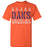 Grand Oaks High School Grizzlies Orange Unisex T-shirt 17