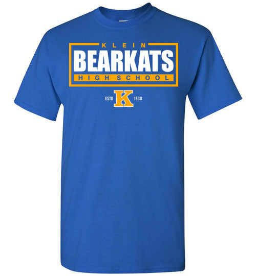 Klein High School Bearkats Royal Blue Unisex T-shirt 49