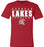 Cypress Lakes Spartans Premium Red T-shirt - Design 07