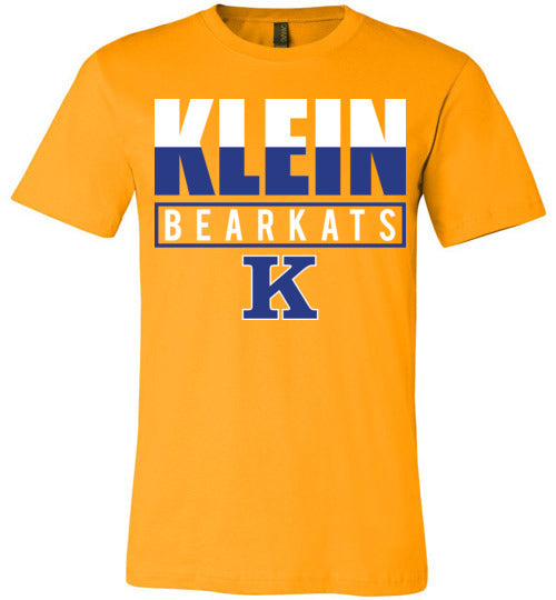 Klein Bearkats Premium Gold T-shirt - Design 29
