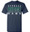 Cypress Ridge High School Rams Navy Unisex T-shirt 24