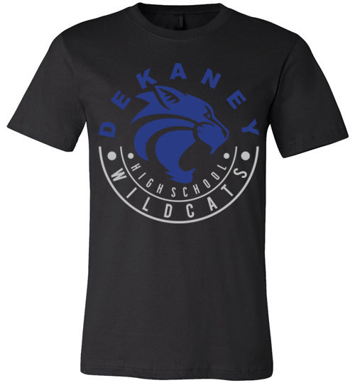 Dekaney Wildcats Premium Black T-shirt - Design 19