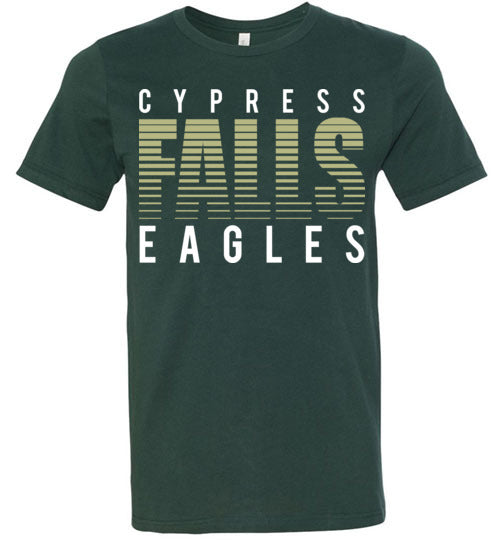 Cypress Falls Eagles Premium Forest Green T-shirt - Design 24