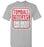 Tomball High School Cougars Sports Grey Unisex T-shirt 01