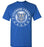 Cypress Creek High School Cougars Royal Blue Unisex T-shirt 02