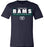 Cypress Ridge Rams Premium Navy T-shirt - Design 49