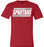 Cypress Lakes Spartans Premium Red T-shirt - Design 72