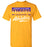 Jersey Village High School Falcons Gold Unisex T-shirt 48