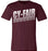 Cy-Fair Bobcats Premium Maroon T-shirt - Design 32