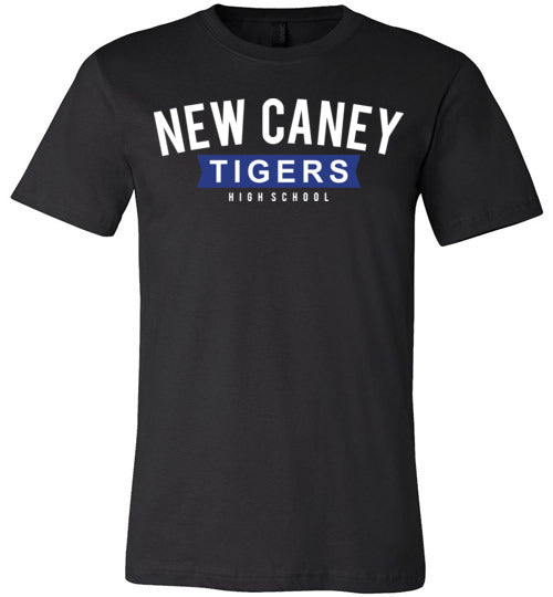 New Caney Eagles Premium Black T-shirt - Design 21