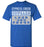 Cypress Creek High School Cougars Royal Blue Unisex T-shirt 86