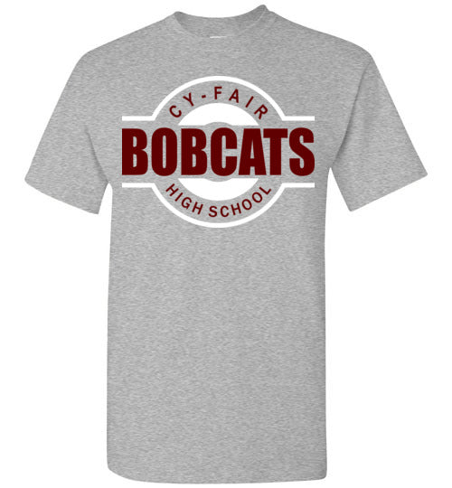 Cy-Fair High School Bobcats Sports Grey Unisex T-shirt 11