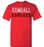 Tomball High School Cougars Red Unisex T-shirt 17