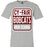 Cy-Fair Bobcats Premium Heather T-shirt - Design 01