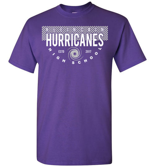 Klein Cain Hurricanes - Design 36 - Purple T-shirt