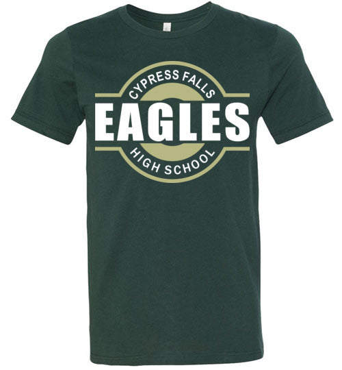 Cypress Falls Eagles Premium Forest Green T-shirt - Design 11