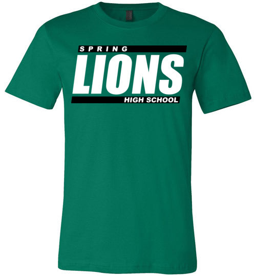 Spring Lions Premium Green T-shirt - Design 72