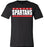 Porter Spartans Premium Black T-shirt - Design 98